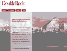 Tablet Screenshot of doublerockcorp.com
